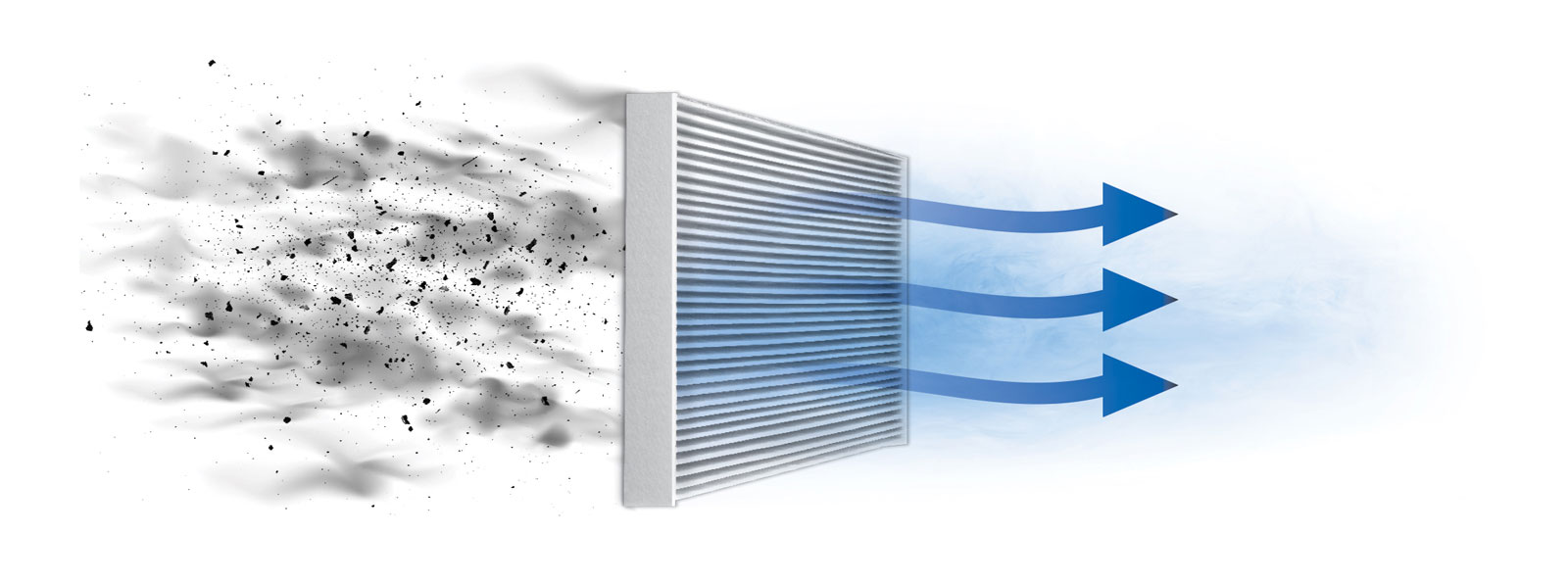 FRAM Drive Cabin Air Filter optimizes clean air flow and maintains peak HVAC system performance.